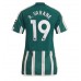 Manchester United Raphael Varane #19 Bortedrakt Dame 2023-24 Korte ermer